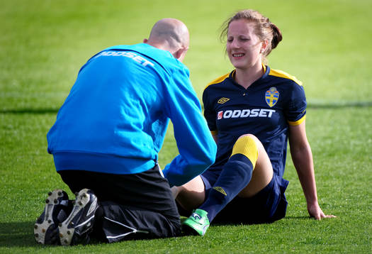 Antonia Göransson, skada