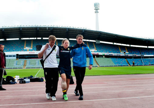 Antonia Göransson, skada