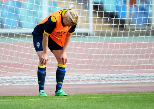 Annica Svensson, skada