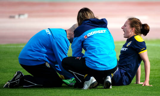 Antonia Göransson, skada
