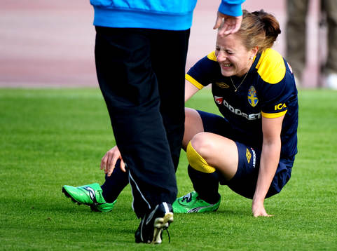 Antonia Göransson, skada