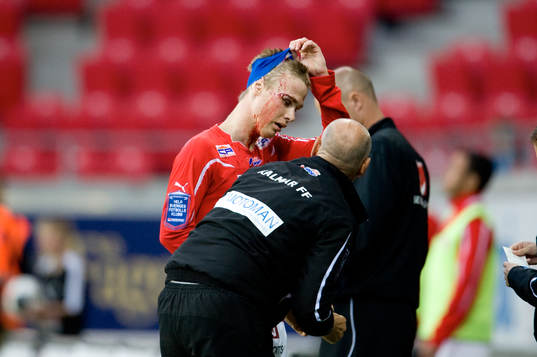 Erik Israelsson, Kalmar. Skada, blod