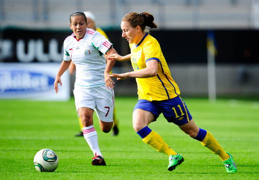 Evelyn Lopez, Mexico och Antonia Göransson, Sverige