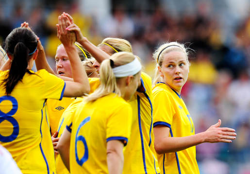 Lisa Dahlkvist, Sverige. Glädje, jubel