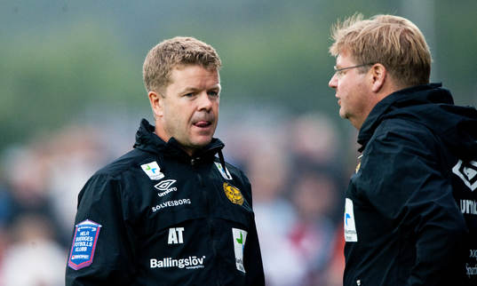 Anders Torstensson, assisterande tränare och Peter