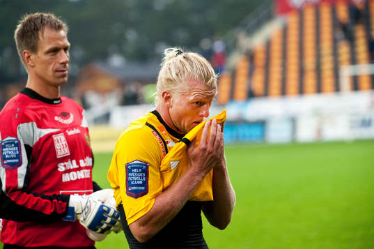 Mattias Asper och Robin Cederberg, Mjällby, depp