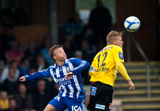 Erik Lund, Göteborg, Daniel Nicklasson, Mjällby
