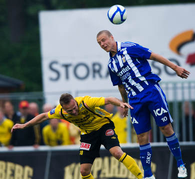 Marcus Ekenberg, Mjällby och Ragnar Sigurdsson, IFK