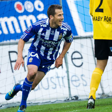 0-2 Tobias Hysén, IFK Göteborg, jubel
