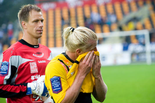 Mjällby, depp, Mattias Asper och Robin Cederberg
