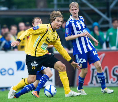 Tobias Grahn, Mjällby och Erik Lund, IFK Göteborg