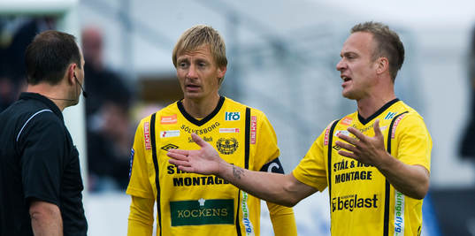 0-1 , straff, Patrik Rosengren och Marcus Ekenberg,