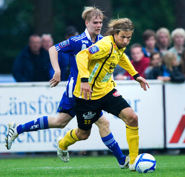 Tobias Grahn, Mjällby och Erik Lund, IFK Göteborg