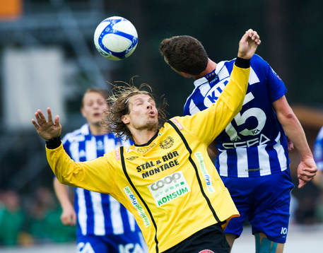 Tobias Grahn, Mjällby och Jakob Johansson, IFK Göteborg