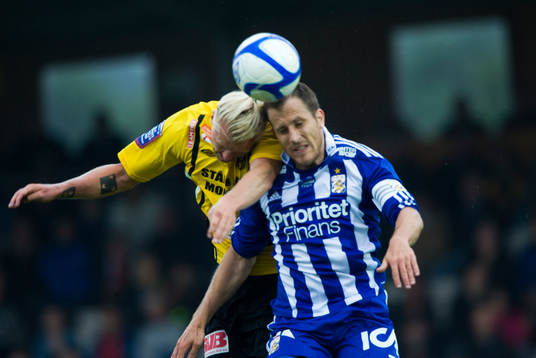 Robin Cederberg, Mjällby och Tobias Hysén, IFK Göteborg