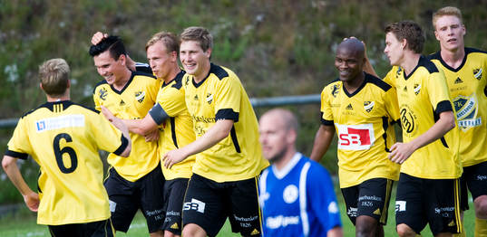 0-1 André Bengtsson, som grattas