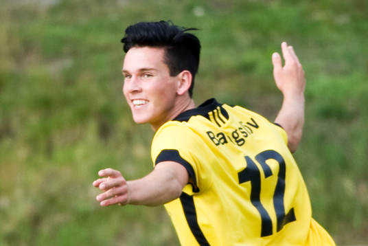 0-1 André Bengtsson, jubel