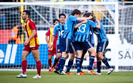 Jubel i Djurgården