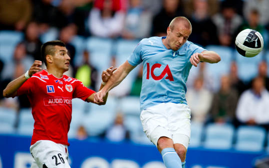 Emin Nouri, Kalmar, Daniel Larsson, Malmö FF gör 1-0