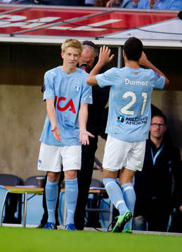 Simon Kroon, byter med Jimmy Durmaz, Malmö FF