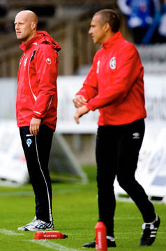Andreas Thomsson, tränare Åtvidaberg, Henrik Larsson,