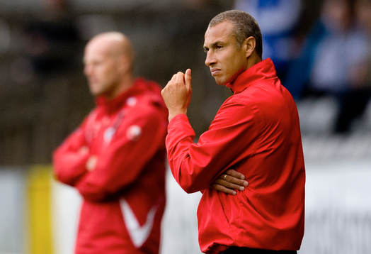Henrik Larsson, tränare Landskrona