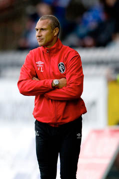 Henrik Larsson, tränare Landskrona