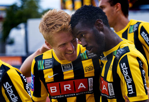 Josef Karlsson, Dioh Williams, Häcken, jubel