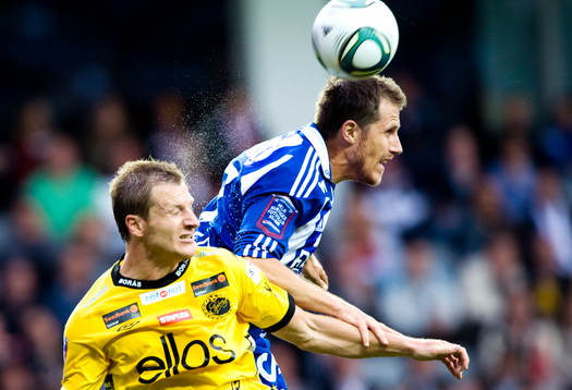 Daniel Mobaeck, Elfsborg och Tobias Hysén, Göteborg.