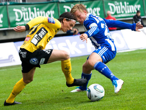Niklas Hult, Elfsborg och Nicklas Bärkroth, Göteborg
