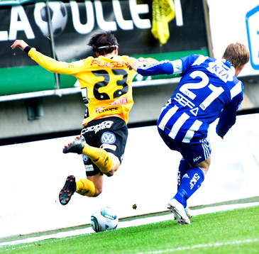 Niklas Hult, Elfsborg och Nicklas Bärkroth, Göteborg