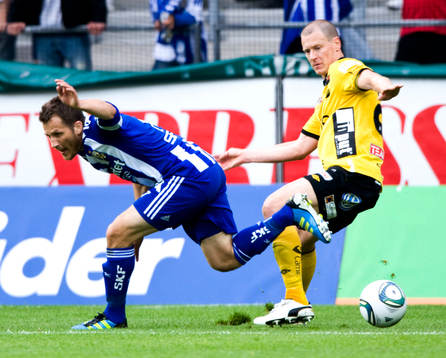 Tobias Hysén, Göteborg och Andreas Augustsson, Elfsborg
