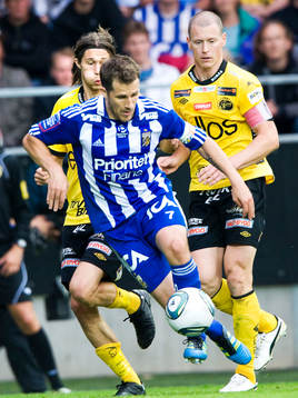 Tobias Hysén, Göteborg mot Daniel Nordmark och Andreas