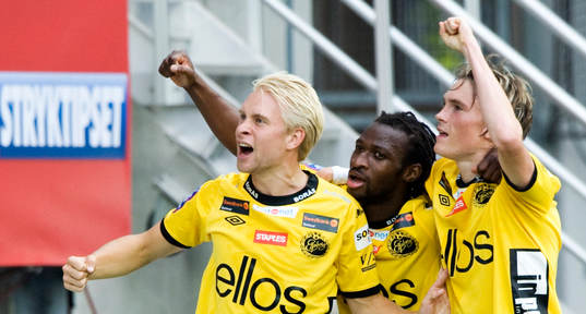 0-1 Amadou Jawo, Elfsborg, jubel