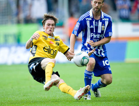 Lasse Nilsson, Elfsborg och Hjalmar Jonsson, Göteborg