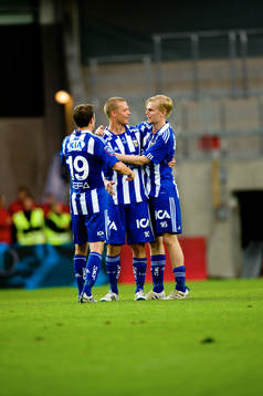 Hannes Stiller, Ragnar Sigurdsson, Erik Lund, Göteborg