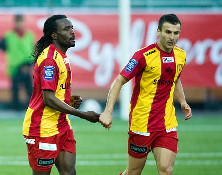 Peter Ijeh och Sharbei Touma, Syrianska