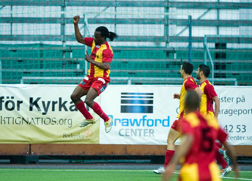 Peter Ijeh, Syrianska, jubel