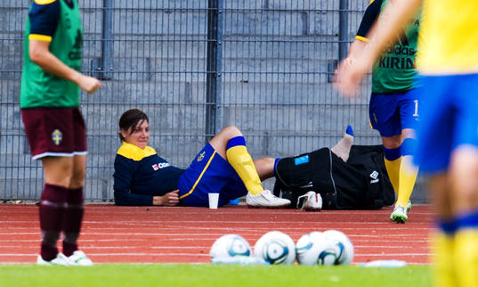Linda Forsberg, skada
