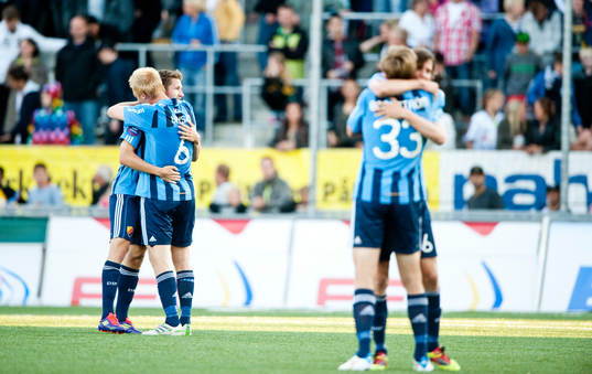 Jubel i Djurgården på slutsignal