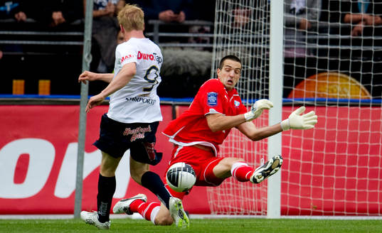 Jonathan Hellström, Gefle, Dusan Melichárek, mälvakt,