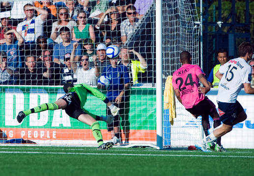 Mikael Dahlberg, Gefle gör 1-0