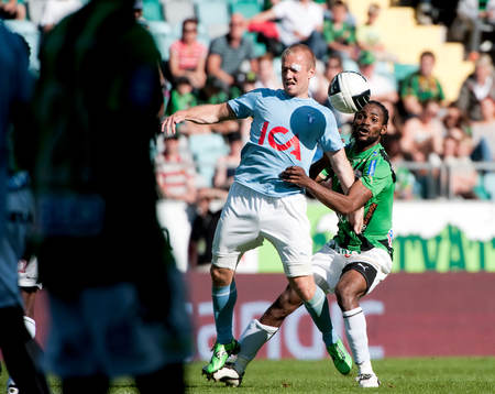 Daniel Larsson, Malmö FF, Richard Ekunde, GAIS