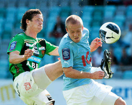 Hallgrímur Jónasson, GAIS, Daniel Larsson, Malmö FF