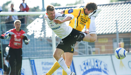 Michael Almebäck, Örebro, och Joachim Lantz, Mjällby