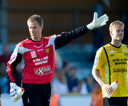 Stor matchhjälte, Mattias Asper, målvakt, Mjällby