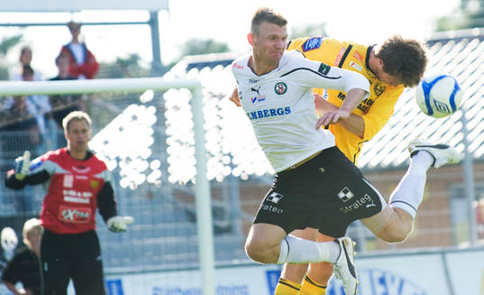 Michael Almebäck, Örebro, och Joachim Lantz, Mjällby