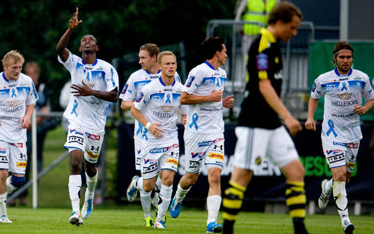 Ibrahim Koroma, Trelleborg jubel