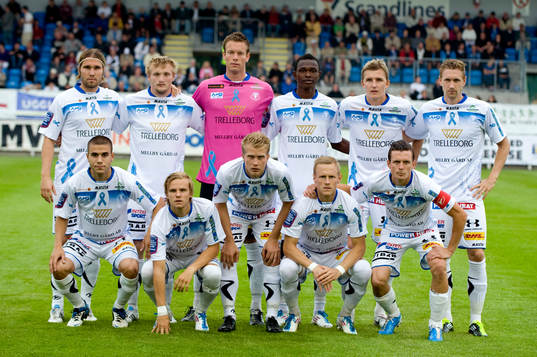 Startelva, lagbild med speciella dräkter som är kopplade