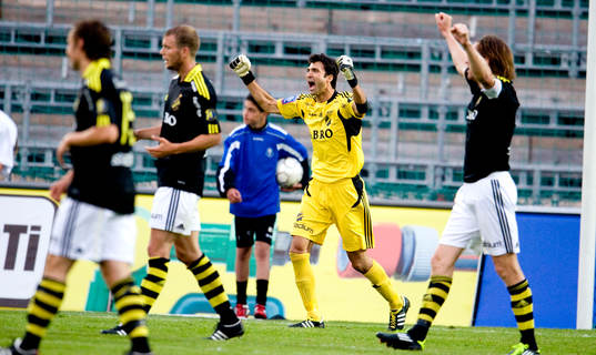 Kyriakos Stamatopoulos, målvakt, Nils-Eric Johansson, AIK